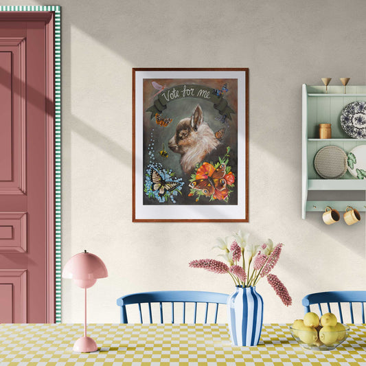 "Vote for Me" - Fine Art Poster