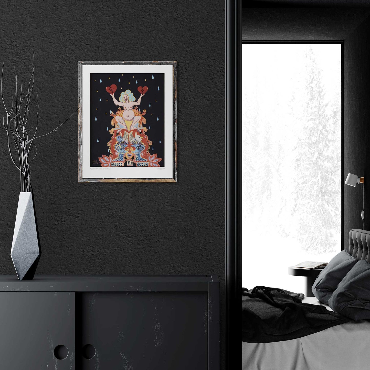 "Queen of Fucking Everything" - Fine Art Poster