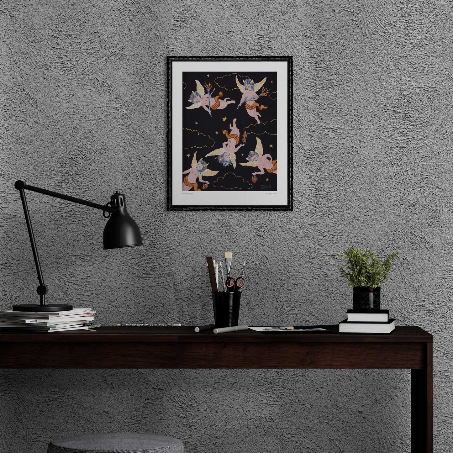 "Hells Angels" - Fine Art Poster